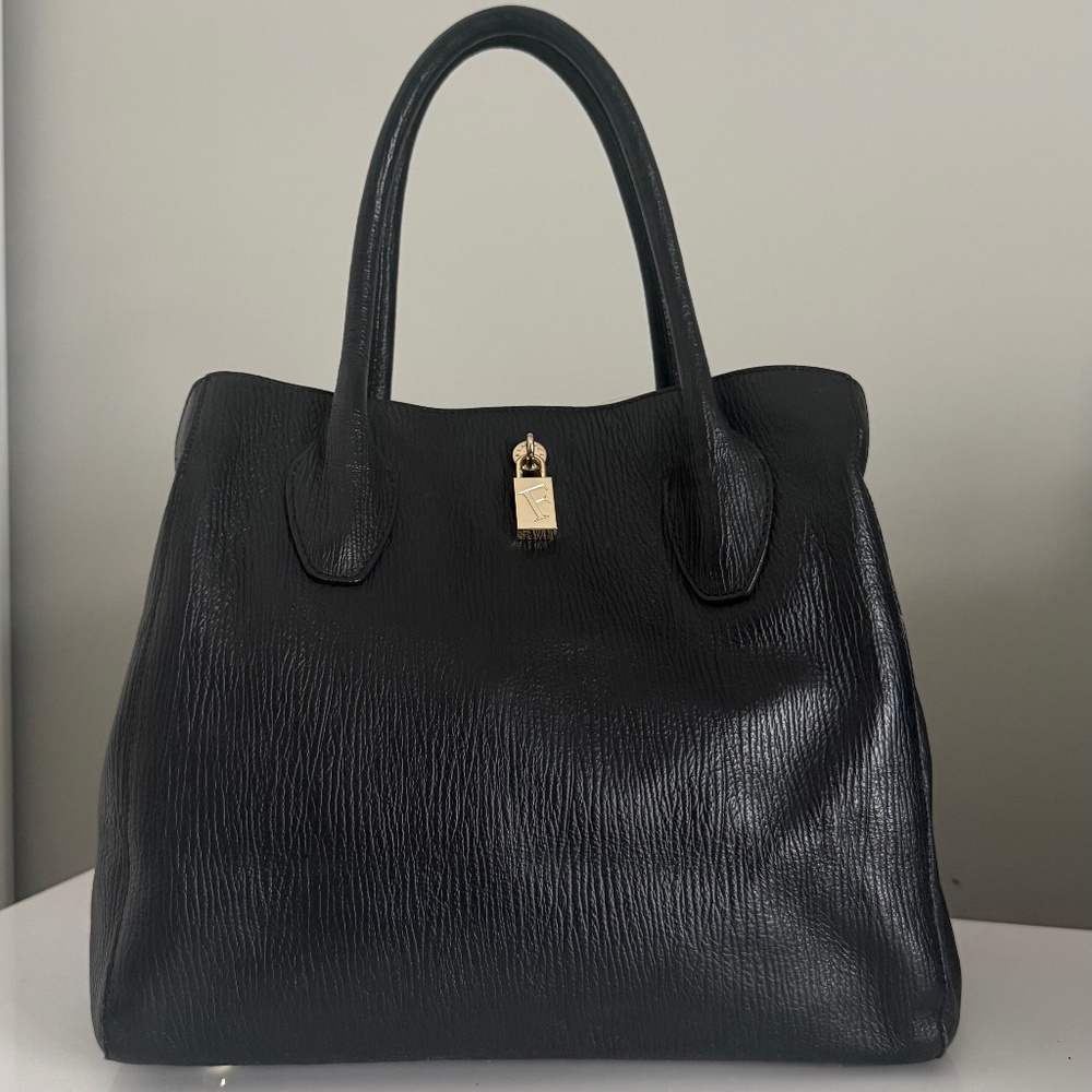 Furla Black Shoulder Bag